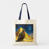 Fantasy Niedlich Wüste Pharaoh Türkei Tragetasche (Rückseite)
