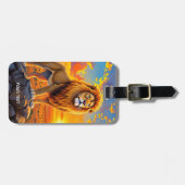 Fantasy Niedlich Wüste Rock Lion Gepäckanhänger (Vorderseite horizontal)