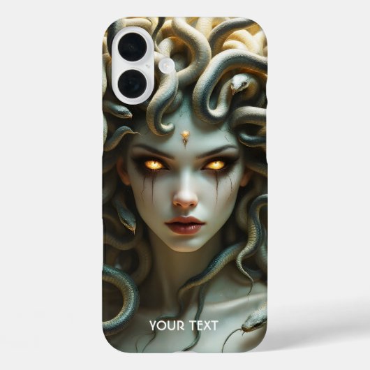 Fantasy Niedlich Yellow Eyes Schlangen Case-Mate iPhone Hülle (Rückseite)