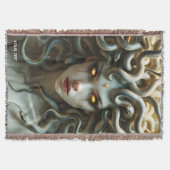 Fantasy Niedlich Yellow Eyes Schlangen Decke (Vorderseite)