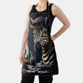 Fantasy Niedlich Zebra Face Painting Schürze (InSitu)