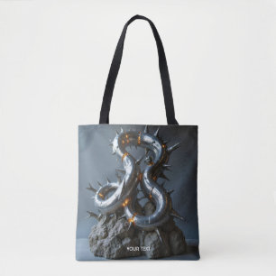 Fantasy Niedliche Abstrakte Skulptur Rock Tasche