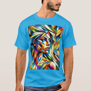 Fantasy Niedliche Abstrakte Surreal Girl T-Shirt