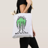 Fantasy-niedliche Alien zeichne Tasche (Von Nahem)