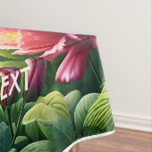 Fantasy Niedliche Blume Rainbow Hummingbird Tischdecke (Beispiel)