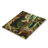 Fantasy Niedliche Holzschnitzerei Fliese (Seite)