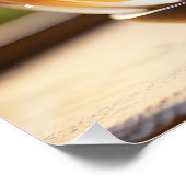 Fantasy Niedliche japanische Apple View Poster (Ecke)