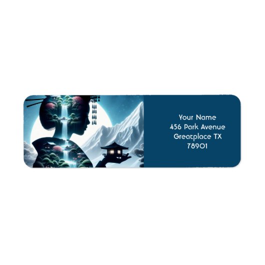 Fantasy Niedliche japanische Girl Landschaft (Vorne)