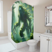 Fantasy Niedlicher Riesenwaldbaum Duschvorhang (Beispiel)