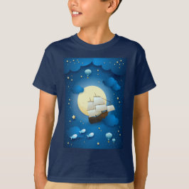 Fantasy Night mit Flying Vessel T-Shirt