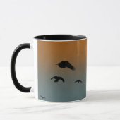 Fantasy Night Of A Full Moon And Crows Tasse (Links)