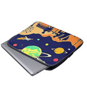 Fantasy Night Rendezvous Laptopschutzhülle (Vorne Knopf)