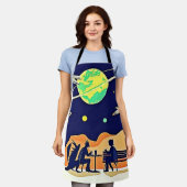 Fantasy Night Rendezvous Schürze (Getragen)