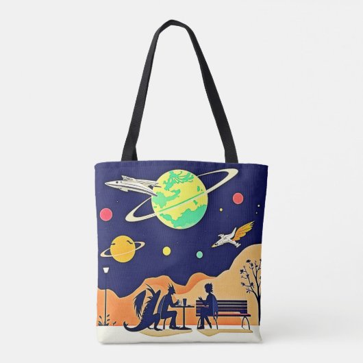 Fantasy Night Rendezvous Tasche (Rückseite)