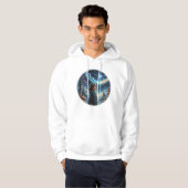 Fantasy Night Sky Szene Hoodie (Vorne ganz)