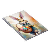 Fantasy Oaster Bunny Notebook 6.5 x 8.75 Notizblock (Rechte Seite)