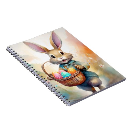 Fantasy Oaster Bunny Notebook 6.5 x 8.75 Notizblock (Rechte Seite)