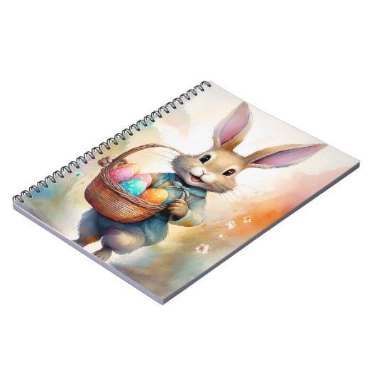 Fantasy Oaster Bunny Notebook 6.5 x 8.75 Notizblock (Linke Seite)