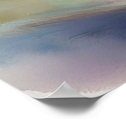 Fantasy Oaster Bunny Poster (Ecke)