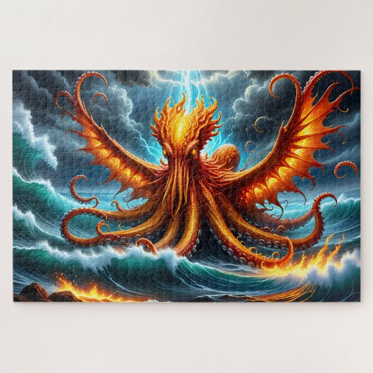 Fantasy Ocean Beast Artwork Puzzle (Horizontal)
