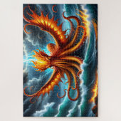 Fantasy Ocean Beast Artwork Puzzle (Vertikal)