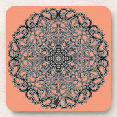 Fantasy Octa Glyph Dusk Untersetzer (Vorderseite)