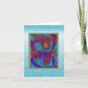 Fantasy Orchid Note Card Karte