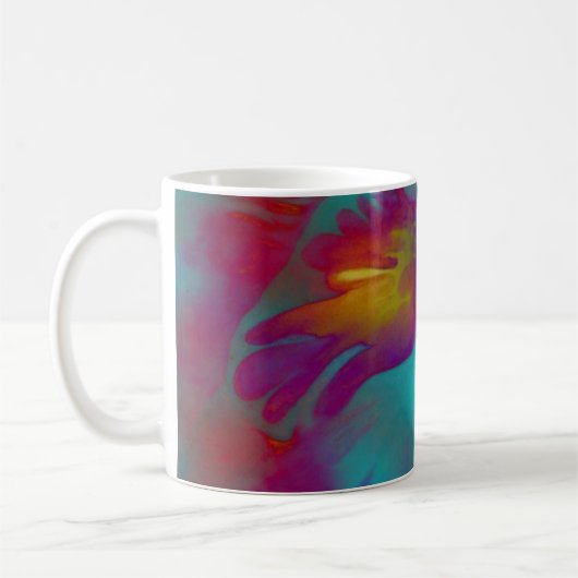 Fantasy Orchid-Tasse Kaffeetasse (Links)