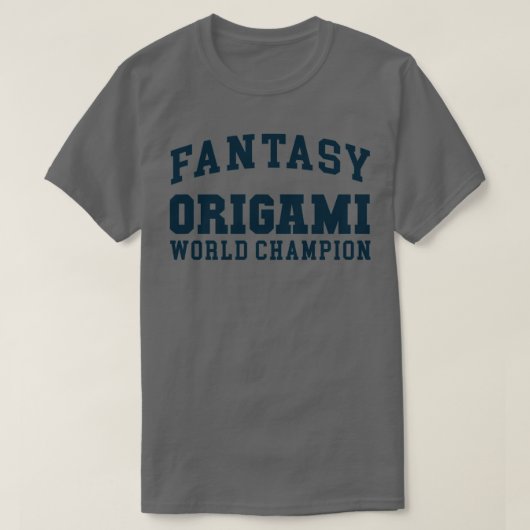 Fantasy Origami World Champ T-Shirt (Design vorne)