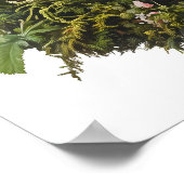 Fantasy Ostereier Wald Bunny Poster (Ecke)