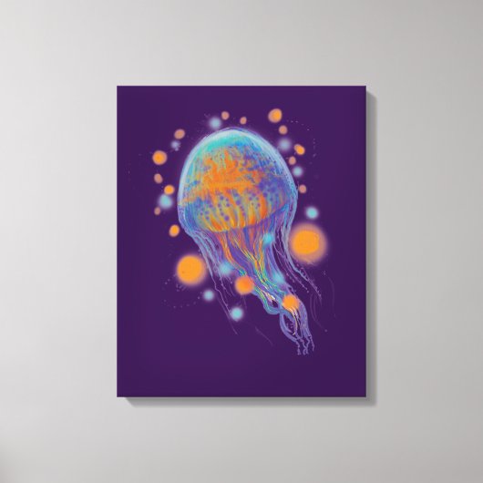 Fantasy Ozeantier Leinwanddruck (Vorderseite)