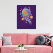 Fantasy Ozeantier Leinwanddruck (Insitu (Wohnzimmer))