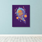 Fantasy Ozeantier Leinwanddruck (Insitu (Holzboden))