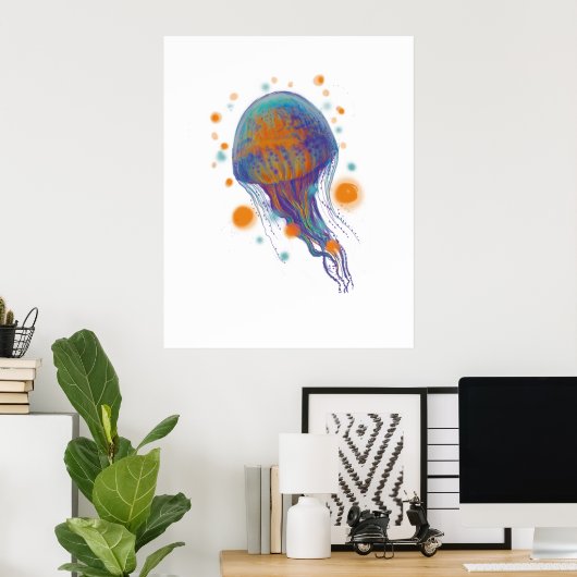 Fantasy Ozeantier Poster (Heimbüro)