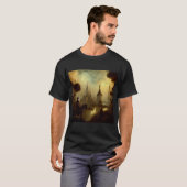 Fantasy Painting 8 - Pferderennfahrer T-Shirt (Vorne ganz)