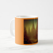 Fantasy Painting 9 - Abandoned City Kaffeetasse (Vorderseite Links)