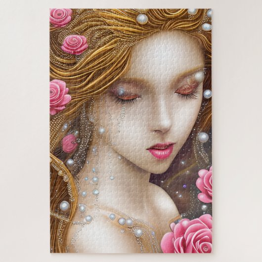 Fantasy Painting Chilbi Exquisite Delikate Kupfer Puzzle (Vertikal)