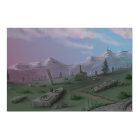Fantasy Painting Poster (Vorderseite)