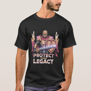 Fantasy-Paladin-Ritter Beschütze Dein Vermächtnis  T-Shirt
