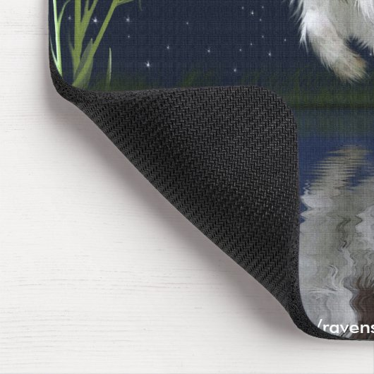 FANTASY PAPILLON DOG Mousepad (Ecke)