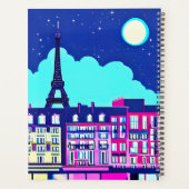 Fantasy Paris unter einem Vollmond Planer (Rückseite)