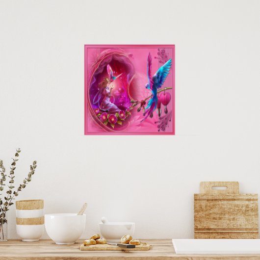 Fantasy Parrot - Poster (Küche)