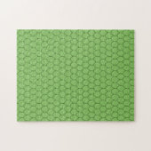 FANTASY PARTY, GREEN DRAGON SCALES PATTERN Novelty Puzzle (Horizontal)