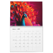 Fantasy Peacocks Kalender (Mär 2027)