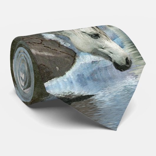 FANTASY PEGASUS KRAWATTE (Gerollt)