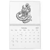 Fantasy Pencil Art von Krisi ArtKSZP Kalender (Feb 2027)