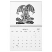 Fantasy Pencil Art von Krisi ArtKSZP Kalender (Jan 2027)