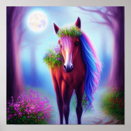 Fantasy-Pferd Poster