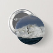 Fantasy Pferde: Meeresmeer Button (Vorne & Hinten)