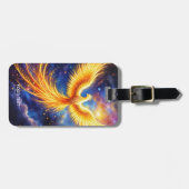 Fantasy Phoenix Stars Space Gepäckanhänger (Vorderseite horizontal)